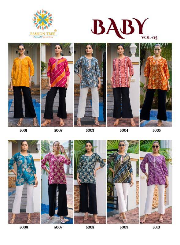 Passion tree baby vol-5 Ladies kurti wholesalers in bangalore